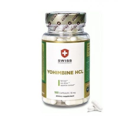 Swiss Yohimbine HCL 100caps