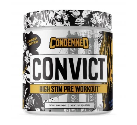 Convict - USA version, strong pre-workout 285g